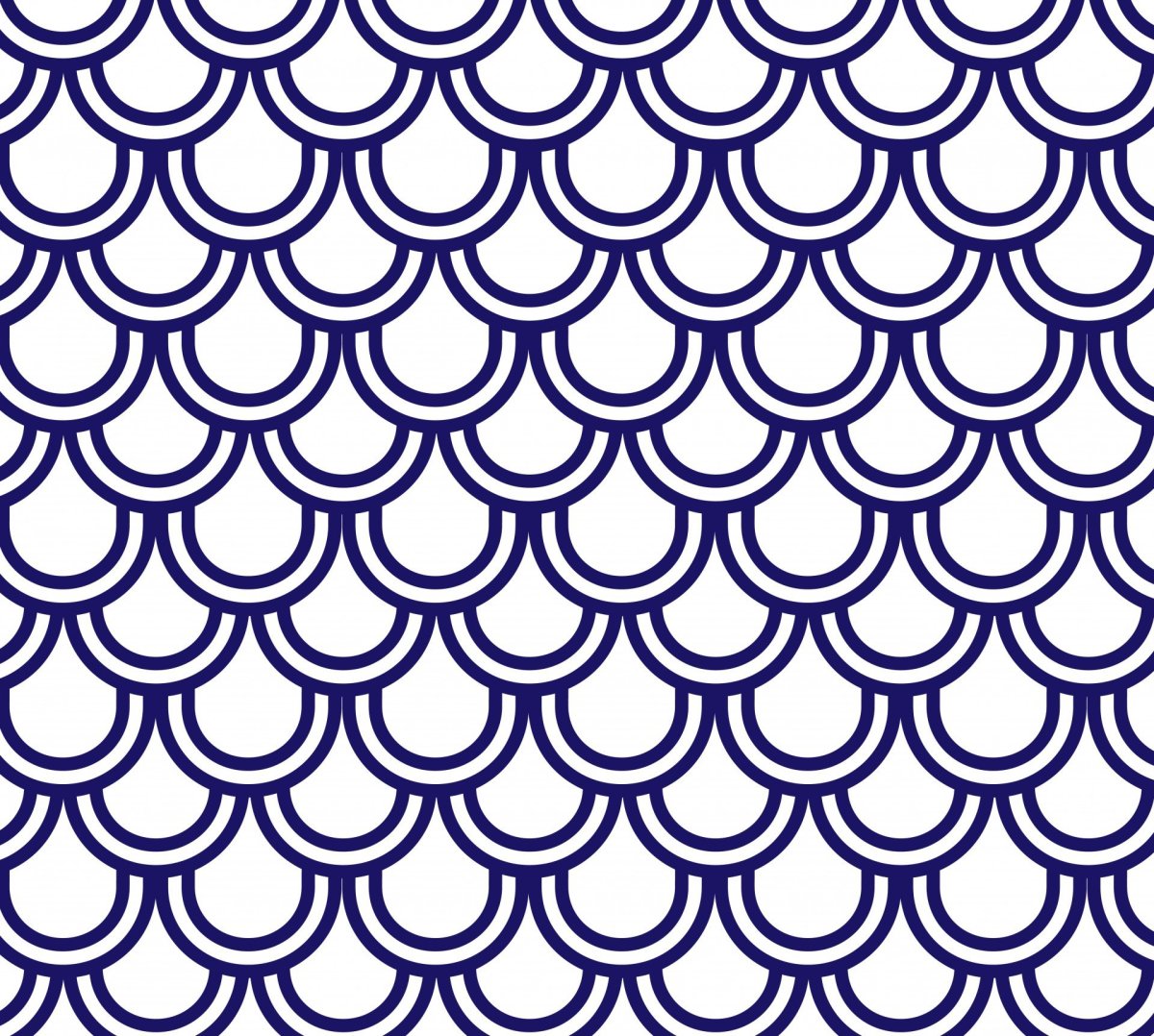 Трафарет чешуи русалки