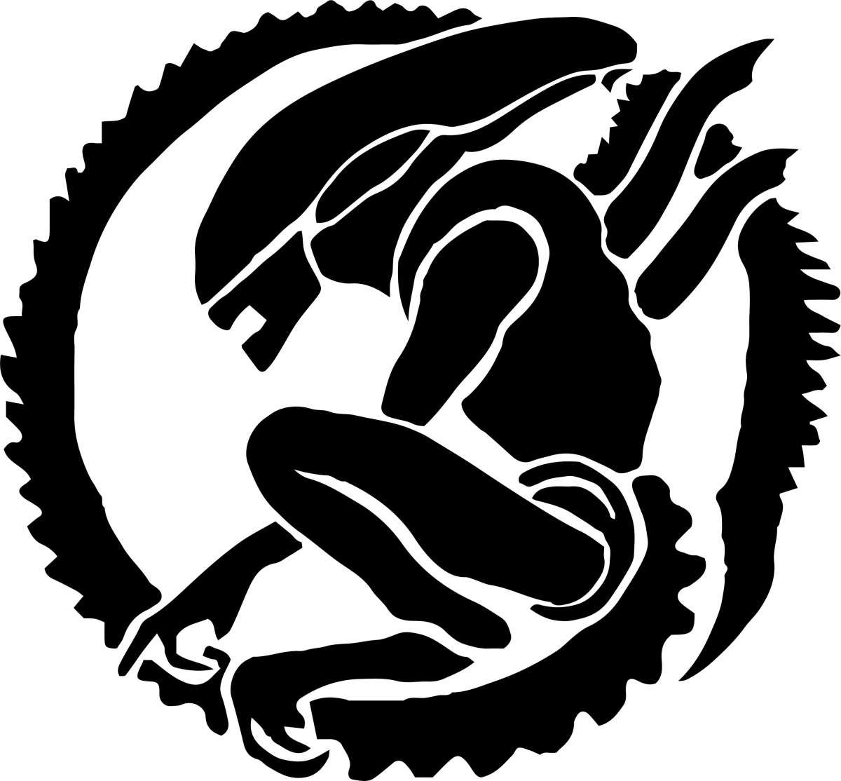 Хищная рыба логотип