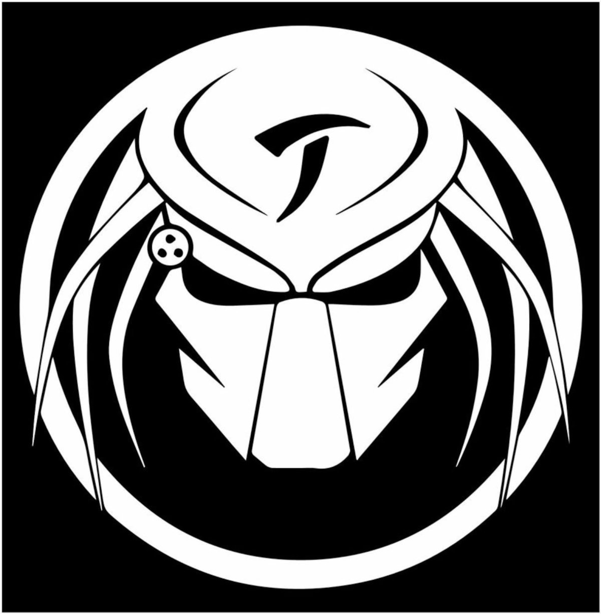 Логотип хищник маска