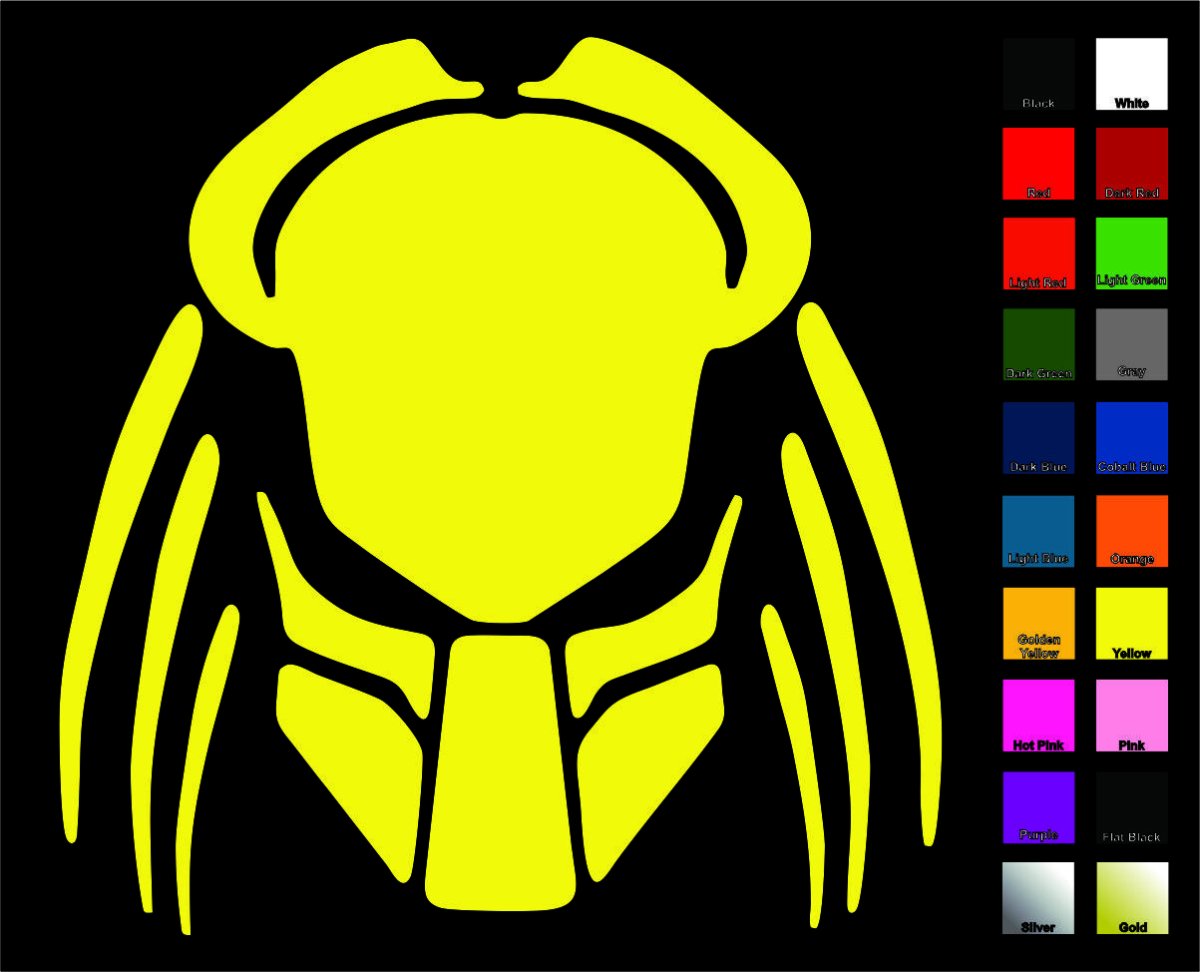 Наклейка хищник