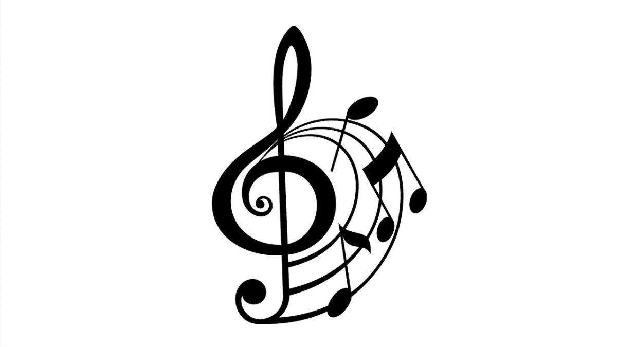 Трафарет для музыкального работника скрипичный ключ