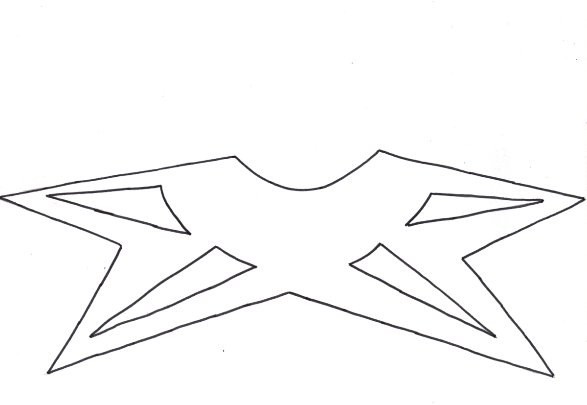 Крылышки цыпленка шаблон