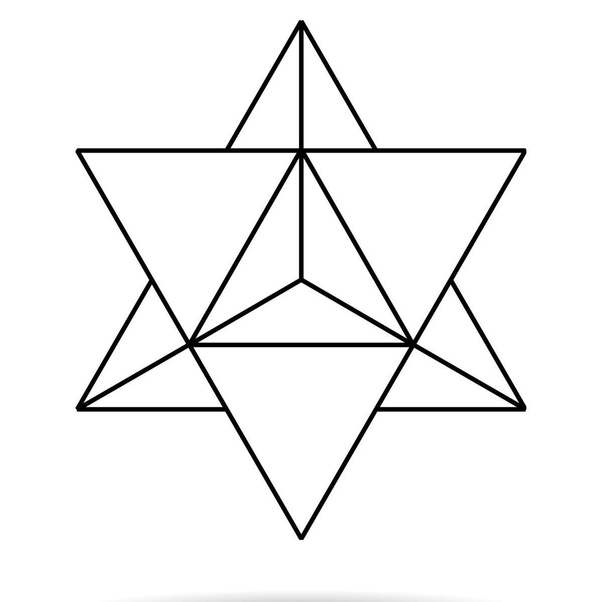 Тригональная пирамида и тетраэдр