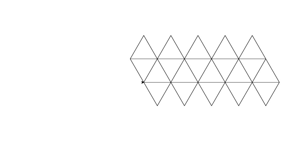 Развертка правильного додекаэдра