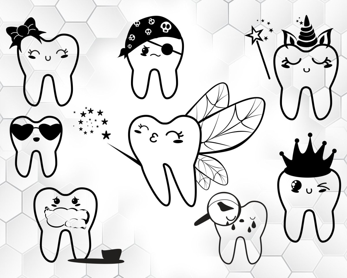 Зубная Фея с зубиком