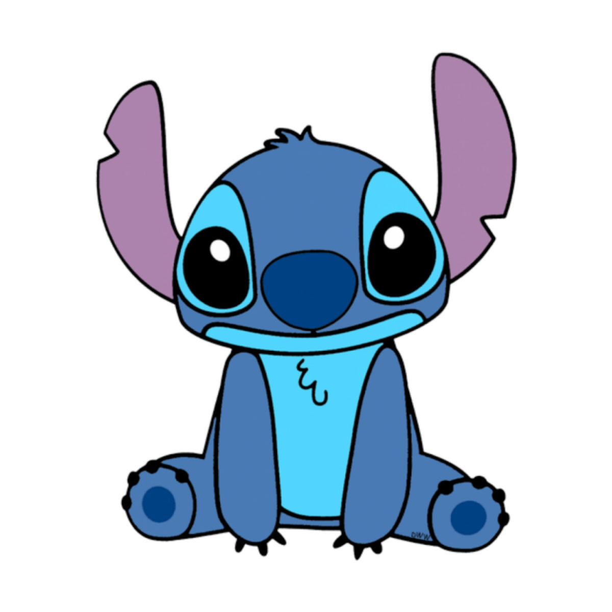 Стич срисовка Стич