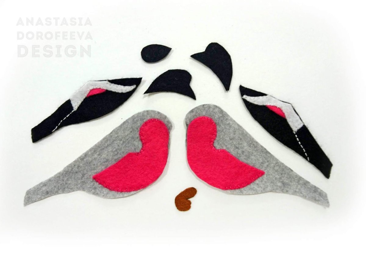 Снегирь лекало