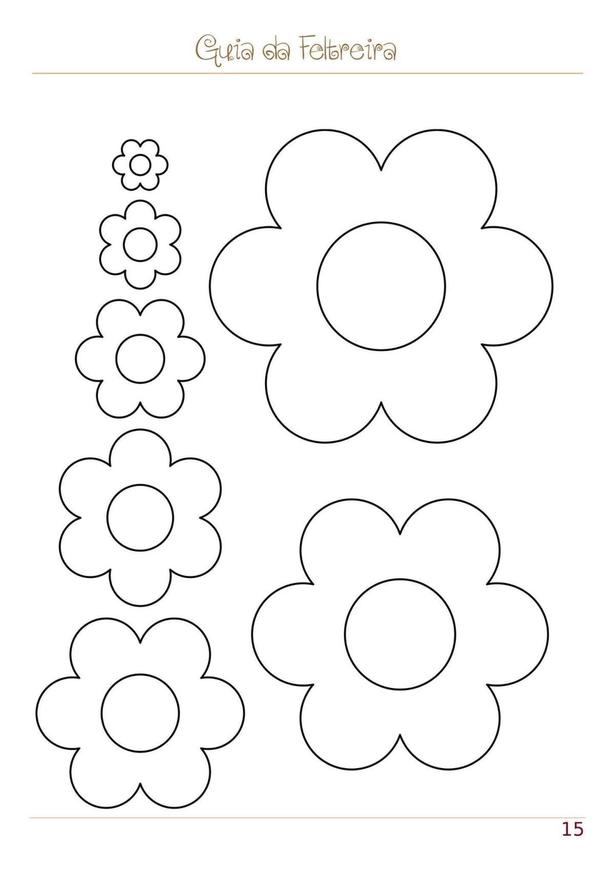 Трафареты для аппликаций