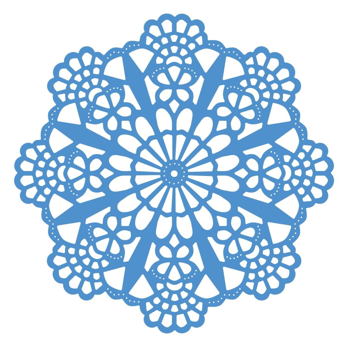 Трафарет кружева