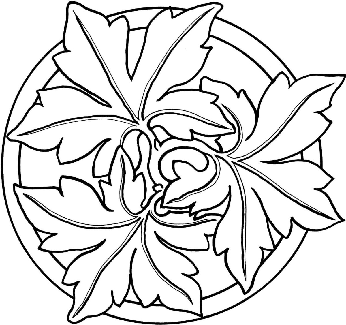 Витражная роспись трафареты