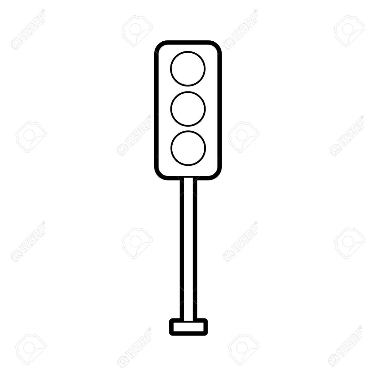 Светофор для вырезания