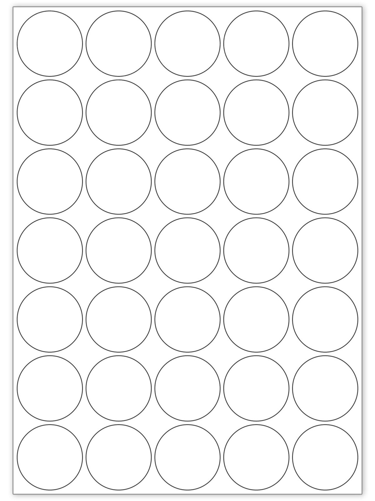 Пустые кружочки