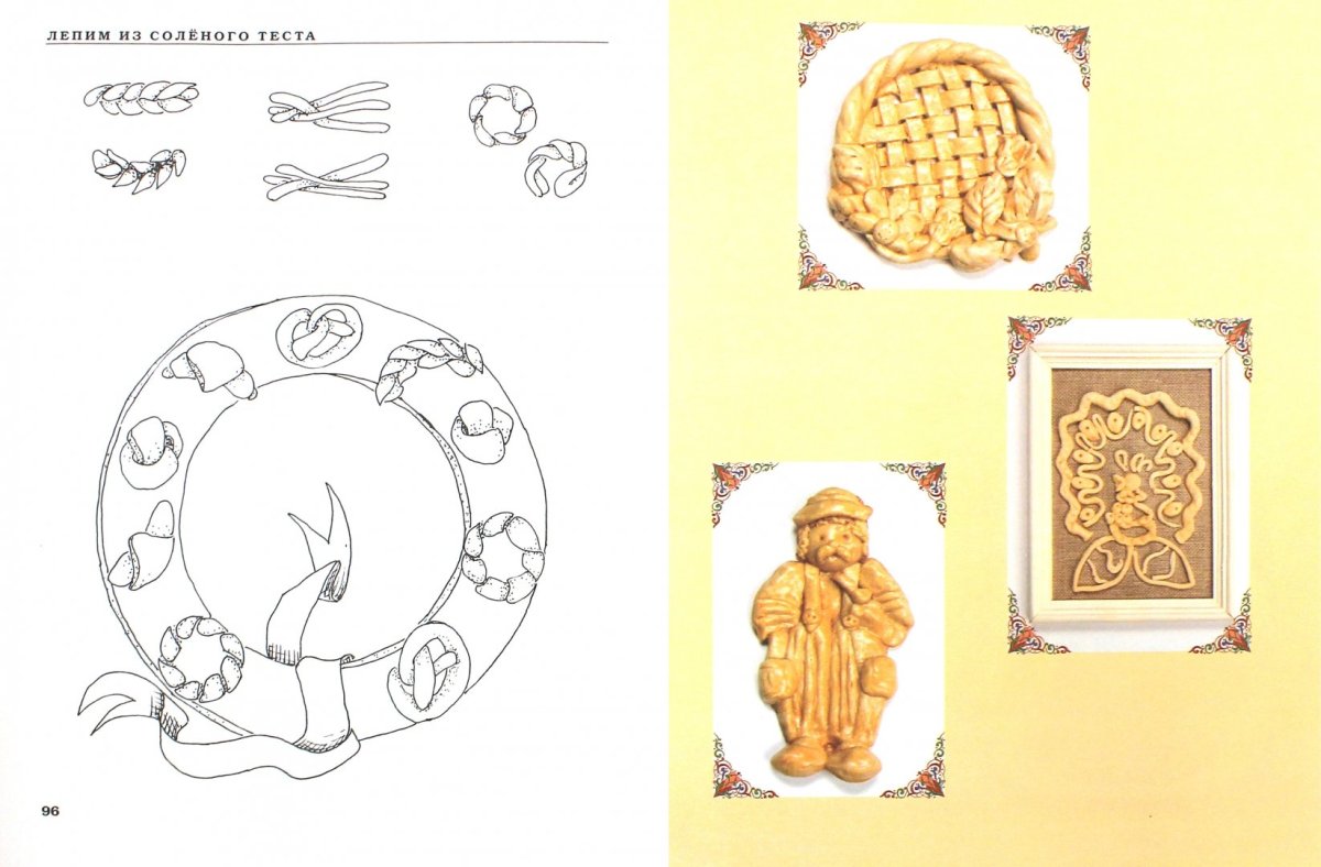 Трафареты для лепки из соленого теста