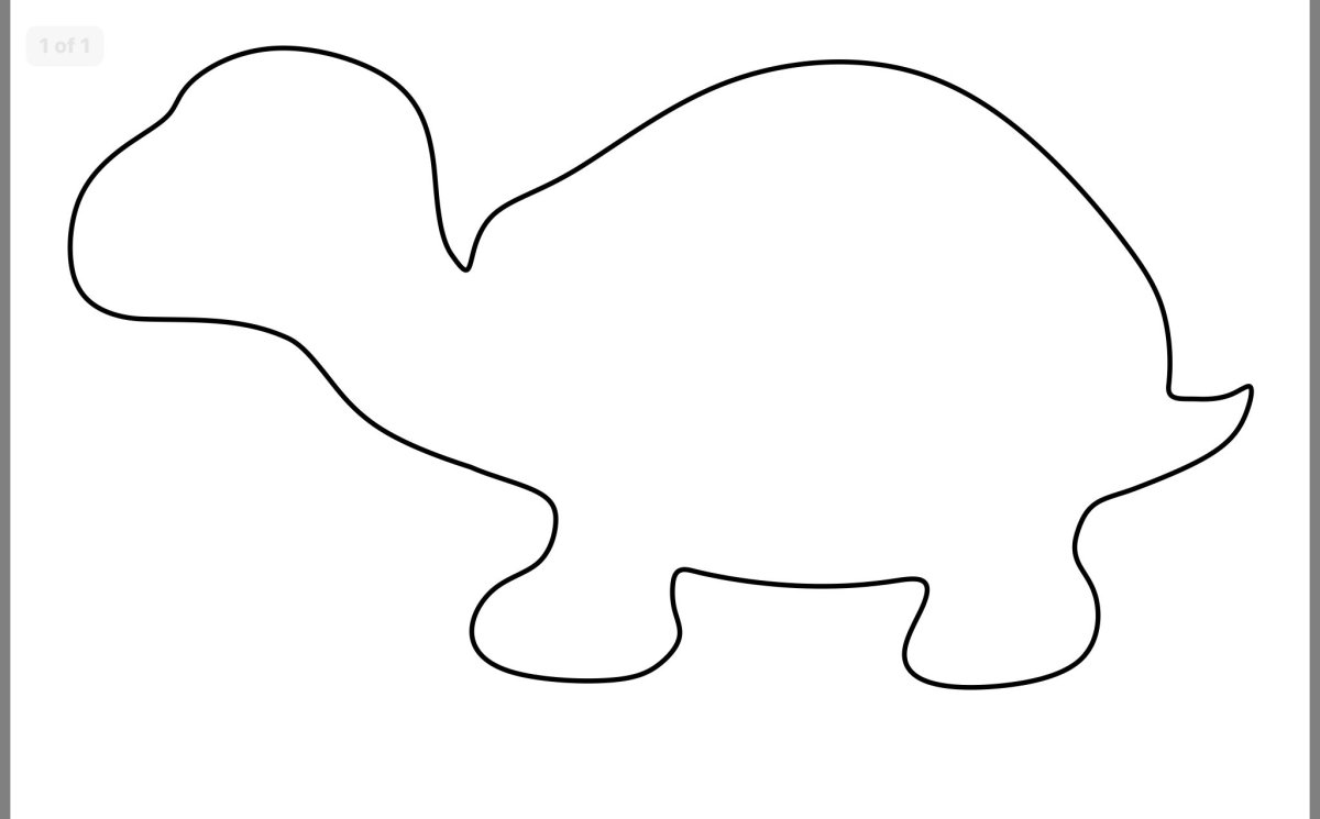 Контуры животных для аппликации