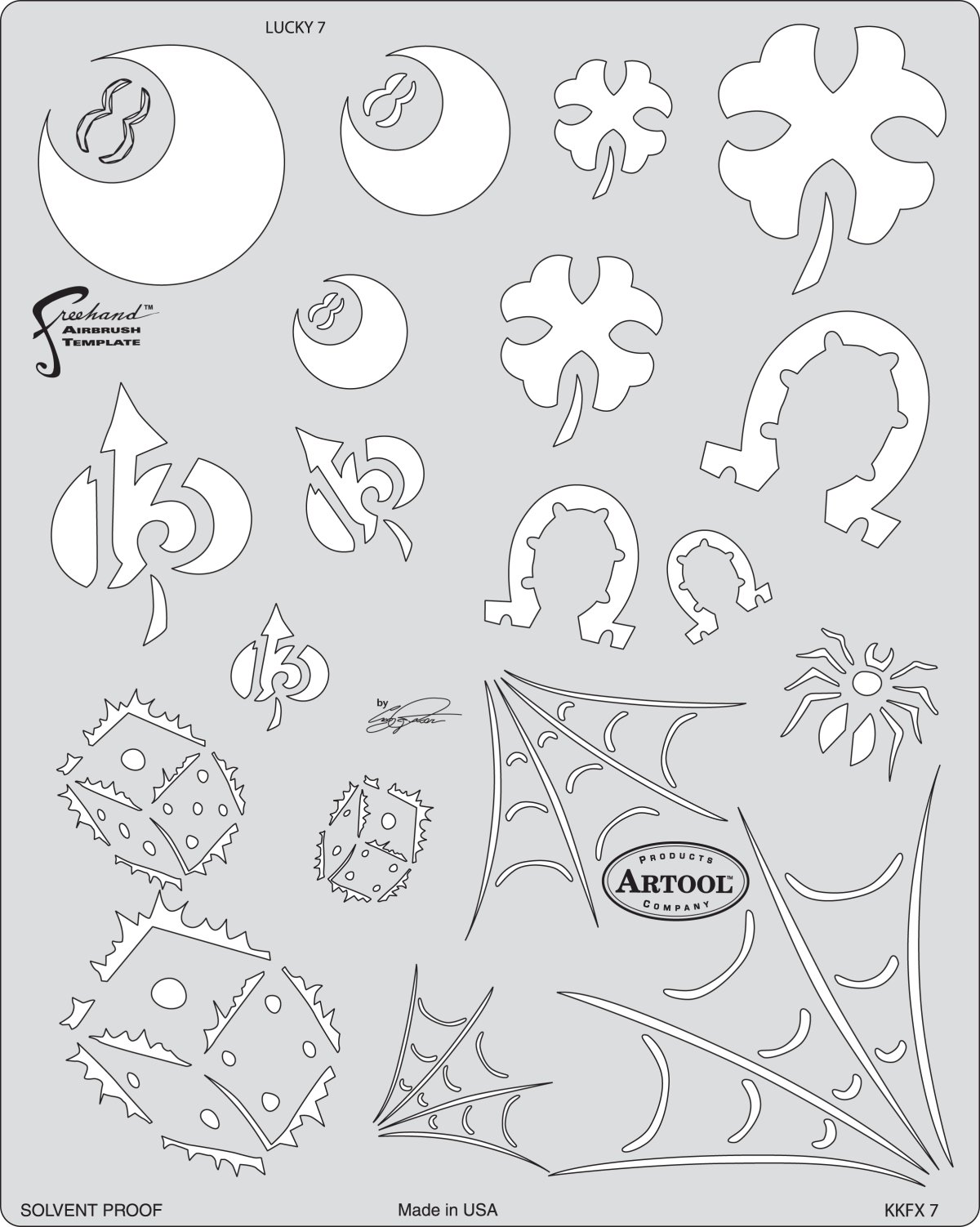 Трафарет камуфляж