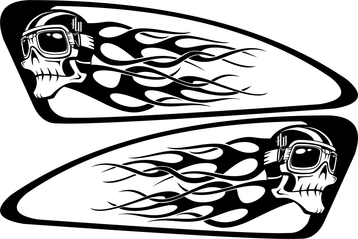 Наклейка "машины"