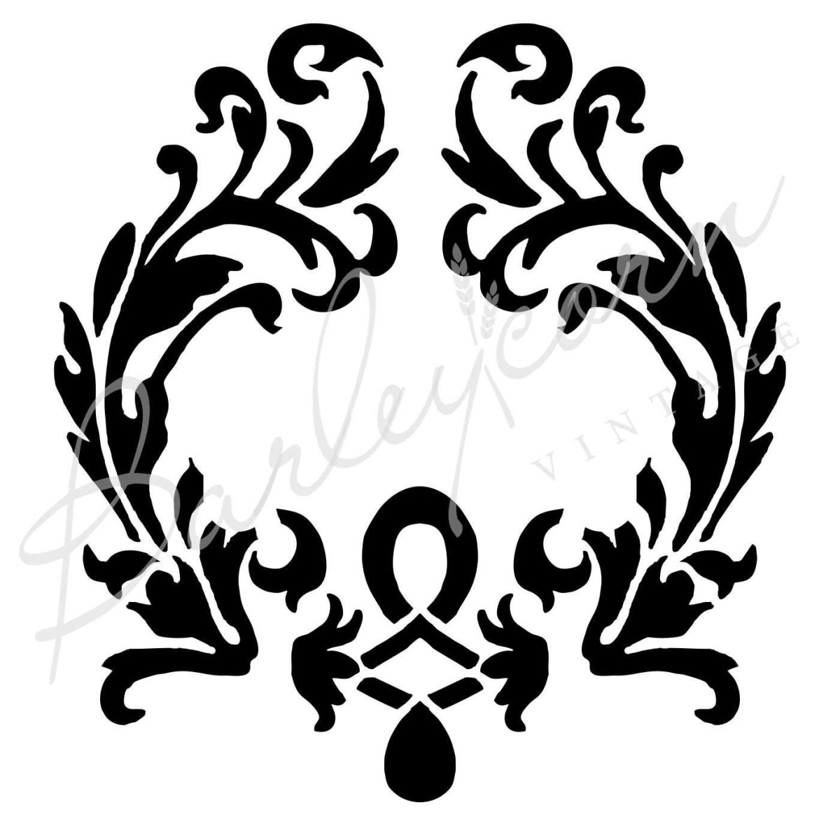 Винтажные трафареты для декора