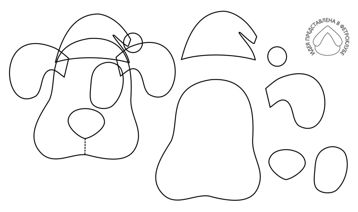 Трафареты животных для рисования