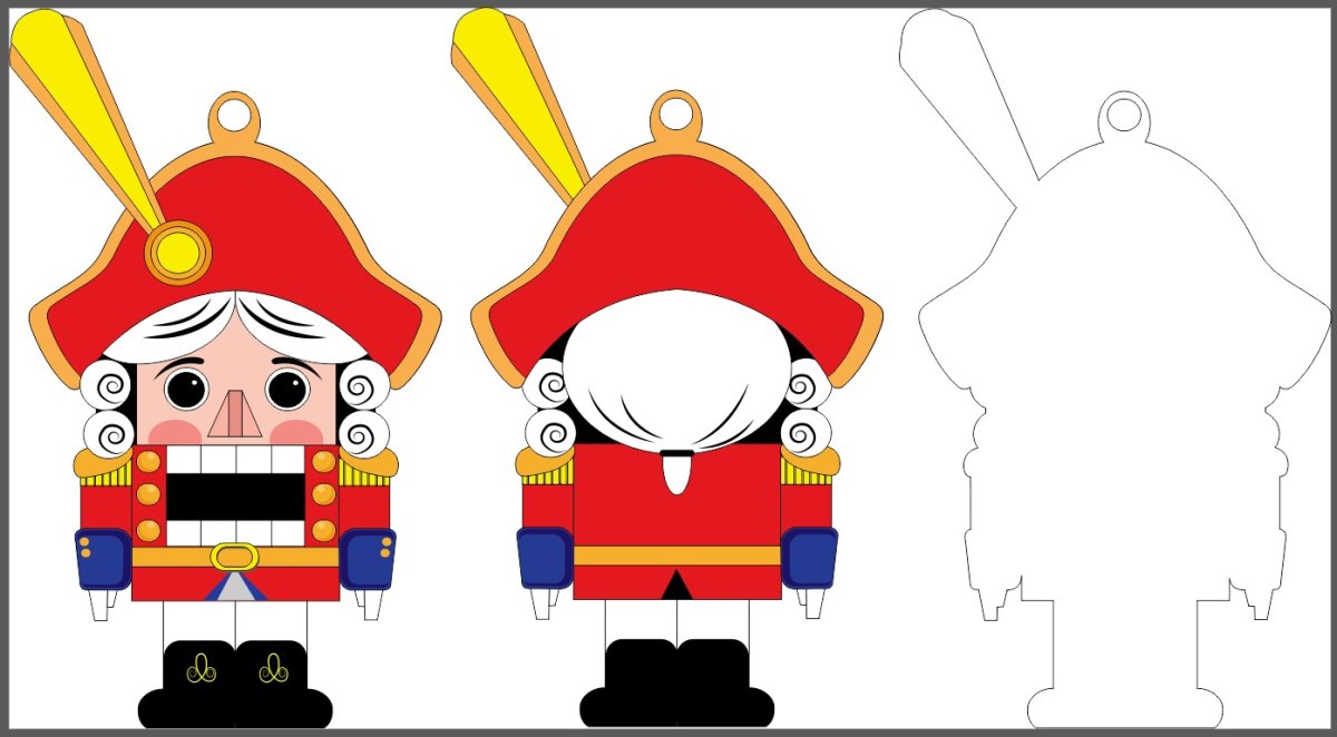 Щелкунчик и мышиный Король вектор