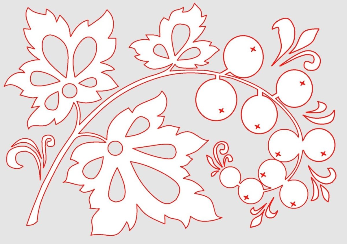 Летние вырезалки на окна