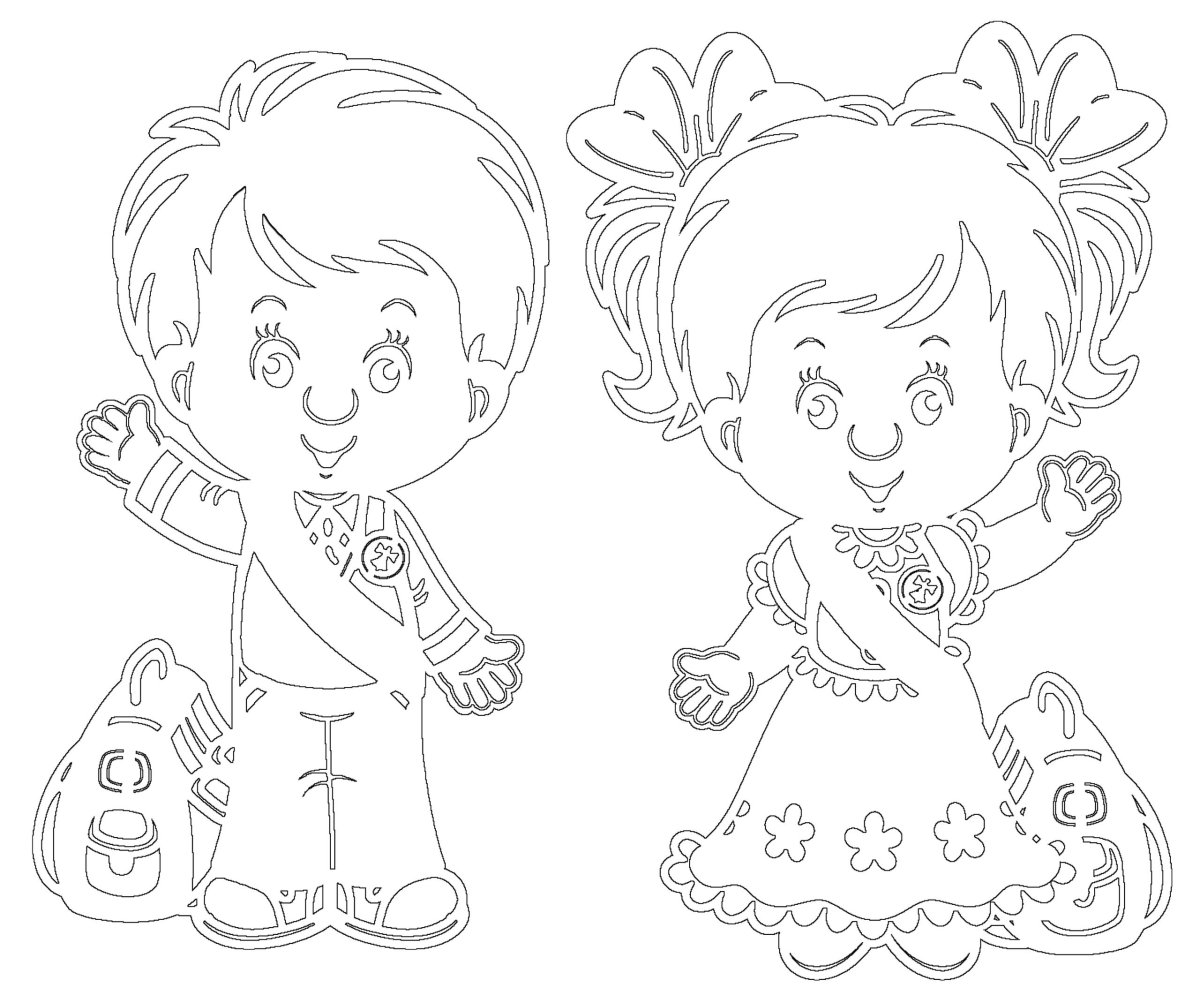 Трафарет птицы