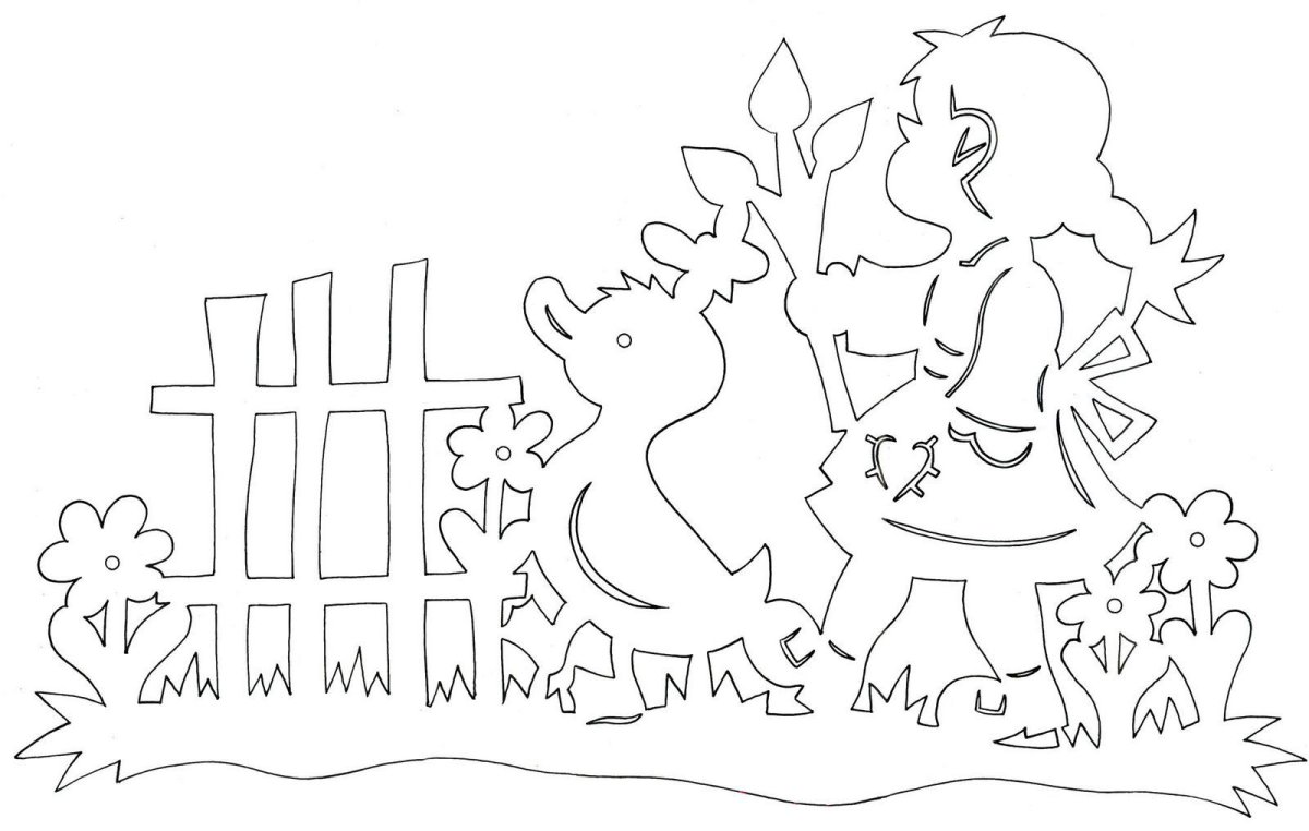 Трафареты для вырезания