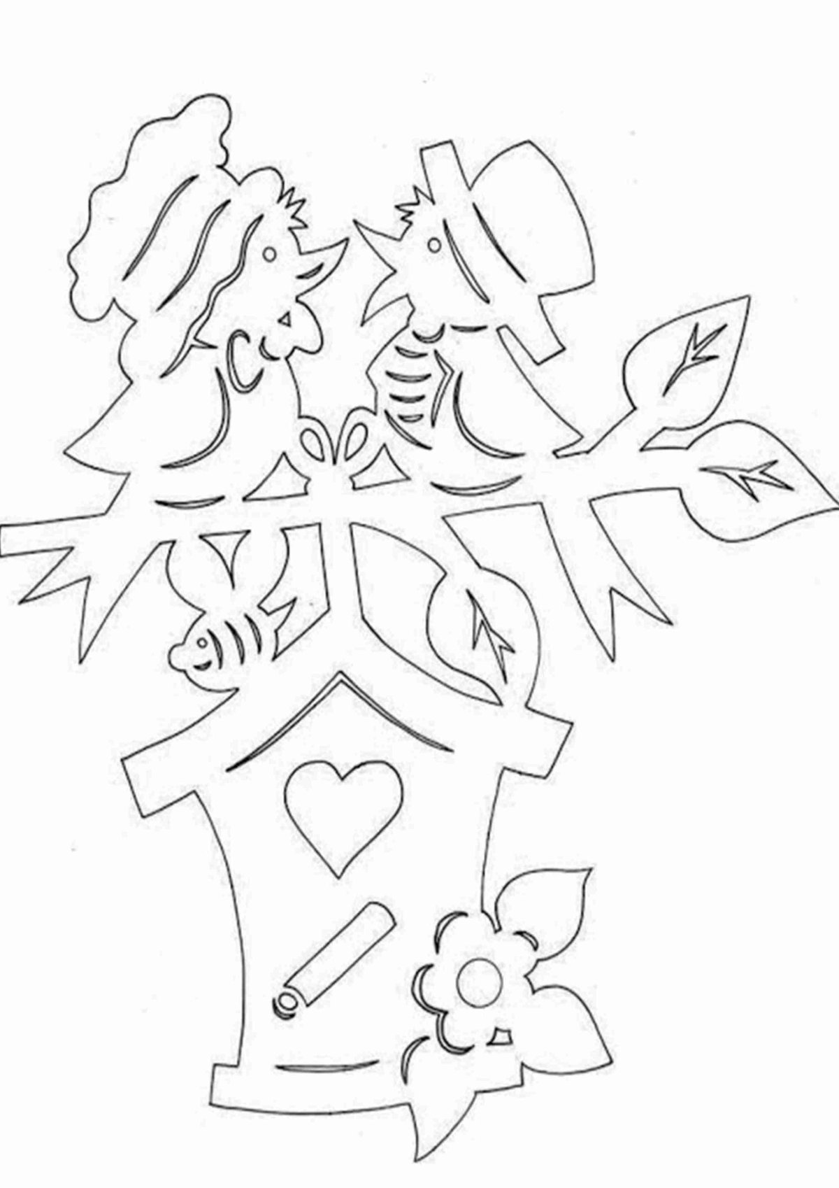 Открытки вытынанки