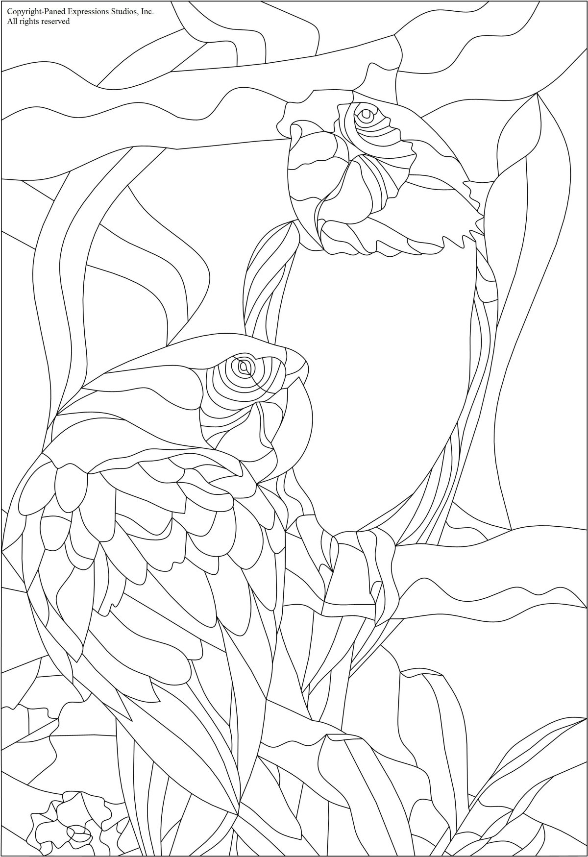 Эскиз витража