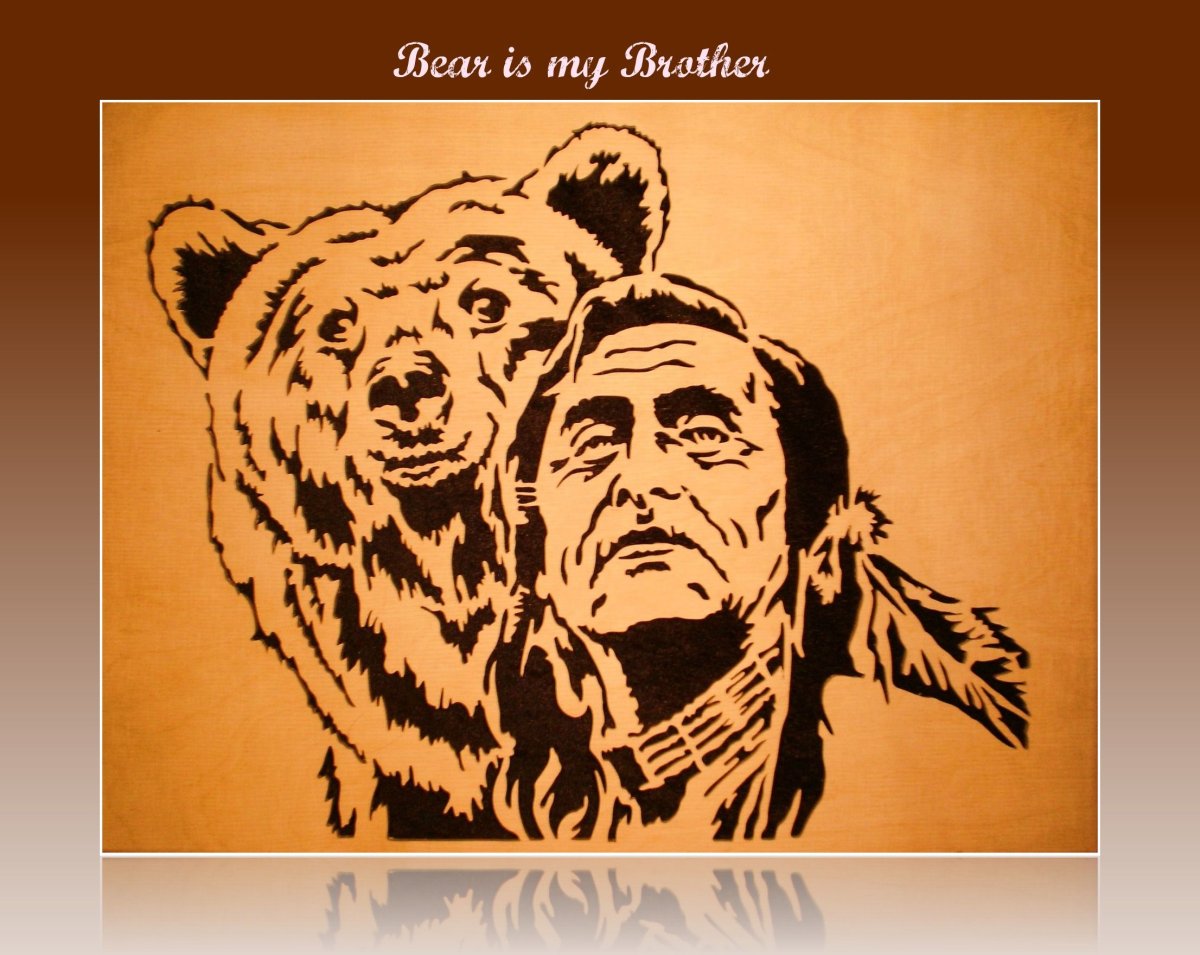 Орнамент для выжигания