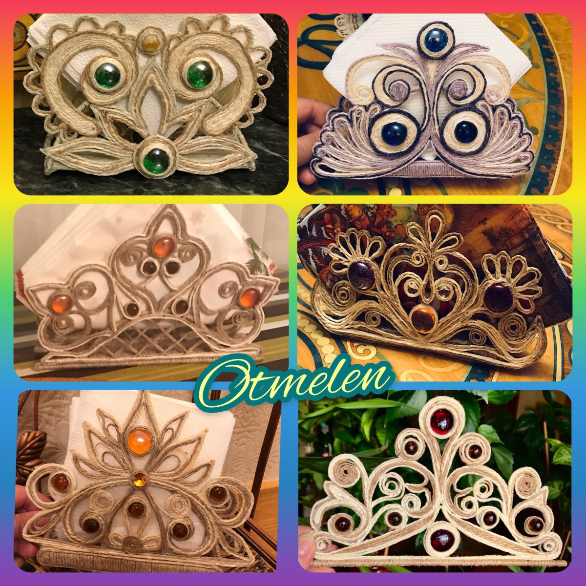 Джутовая филигрань Елены Отмаховой