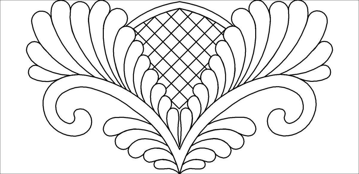 Узоры для джутовой филиграни