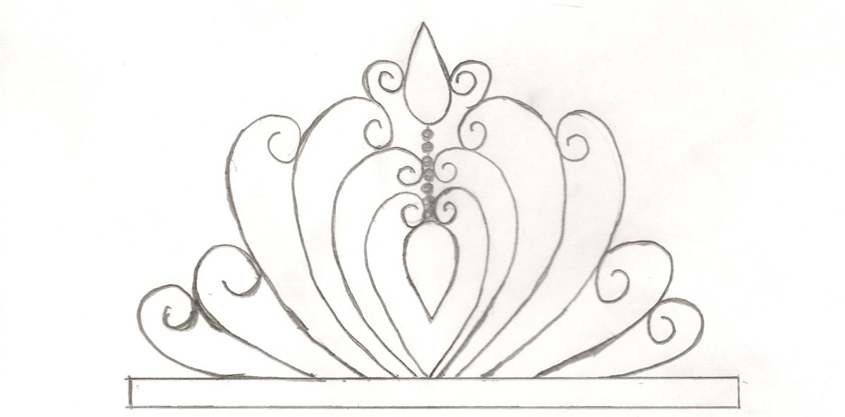 Джутовая филигрань схемы узоров салфетницы