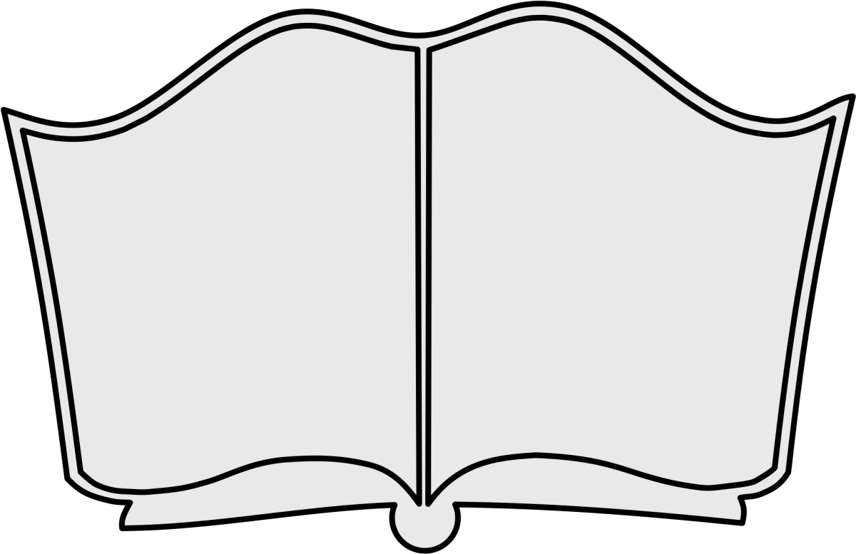 Открытая книга шаблон