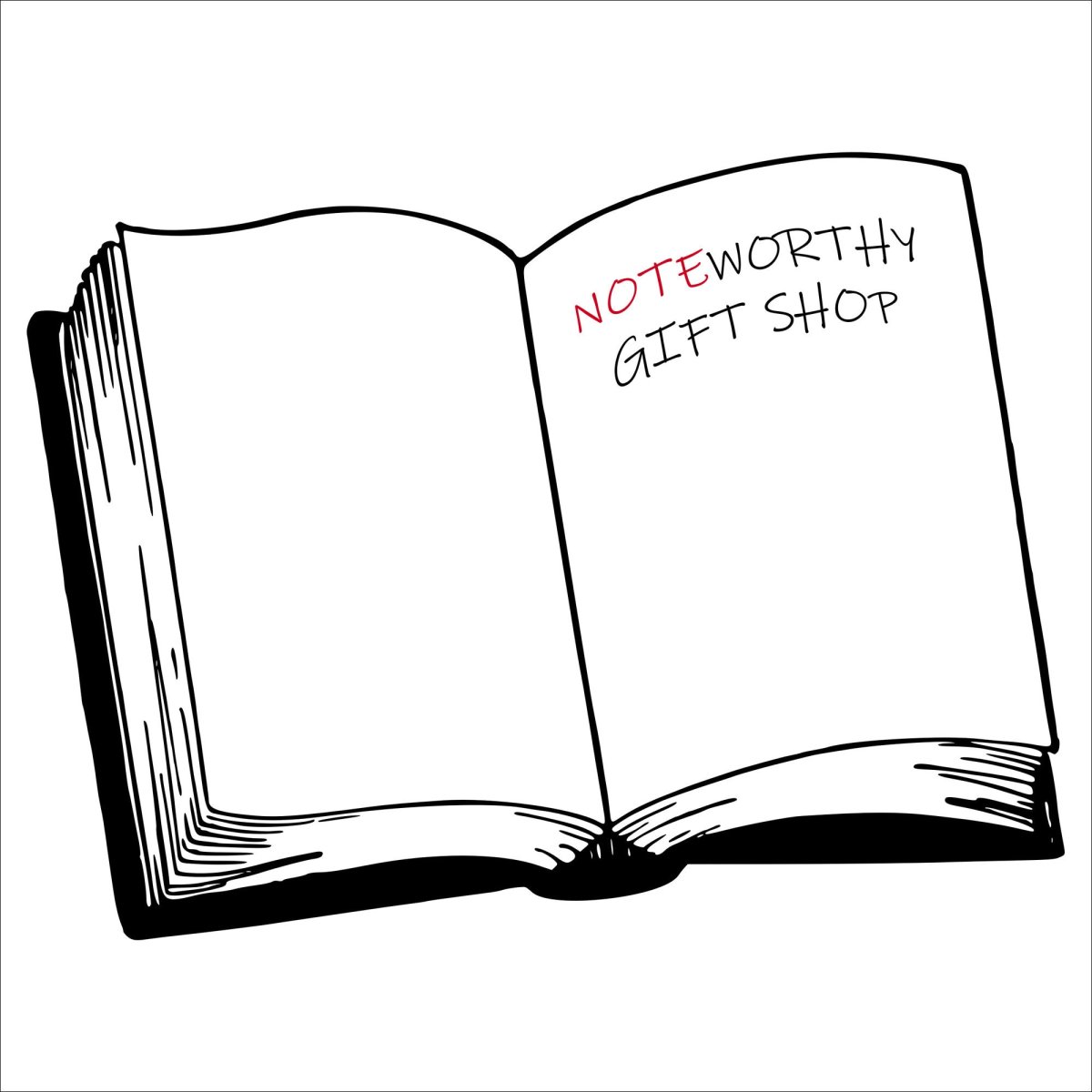 Раскрытая книга рисунок