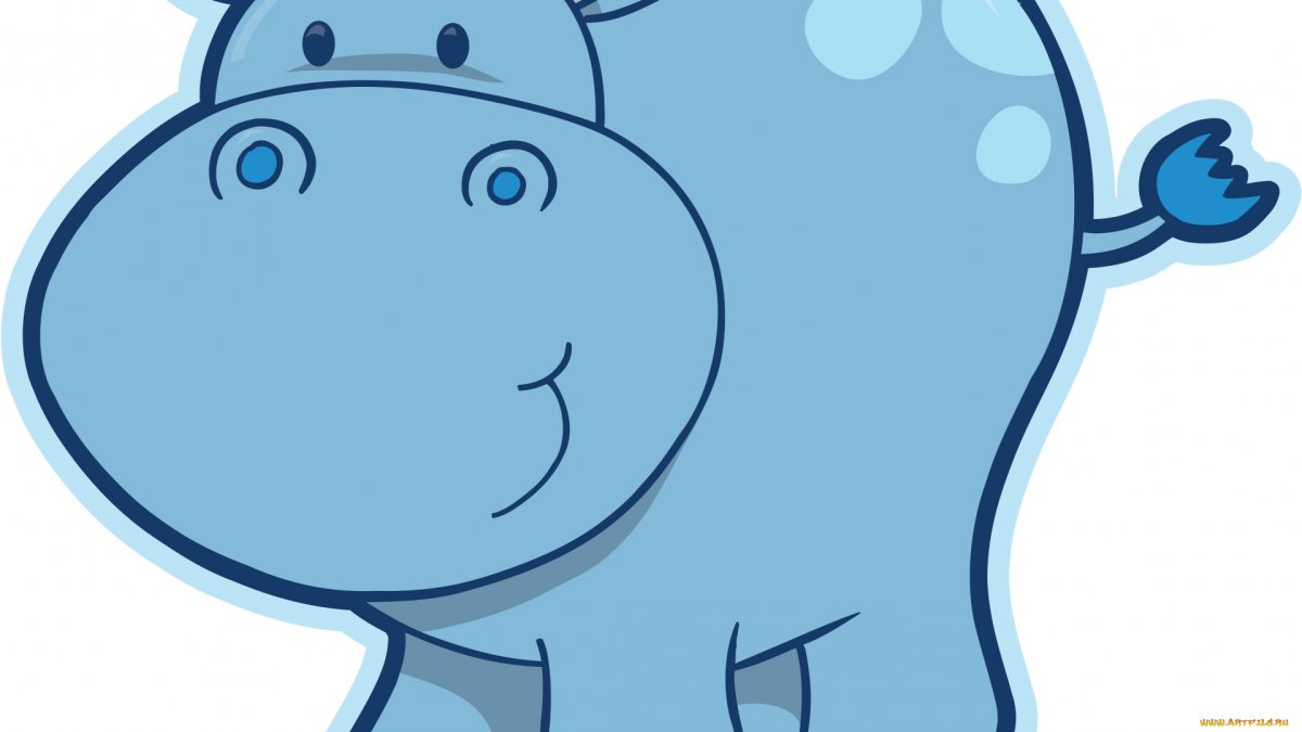 Значок Бегемотик