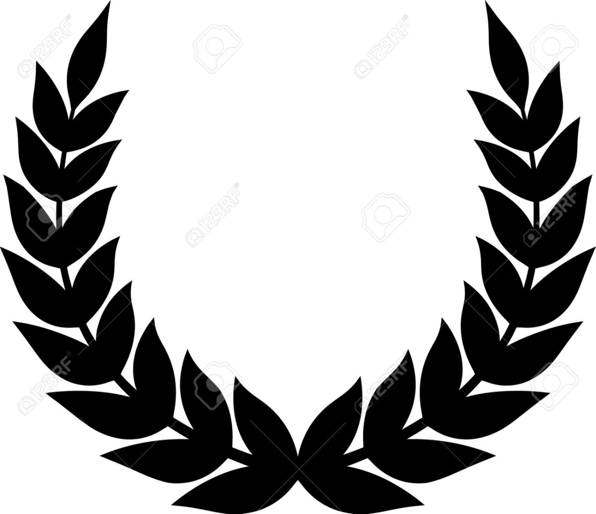 Лавровая ветвь вектор