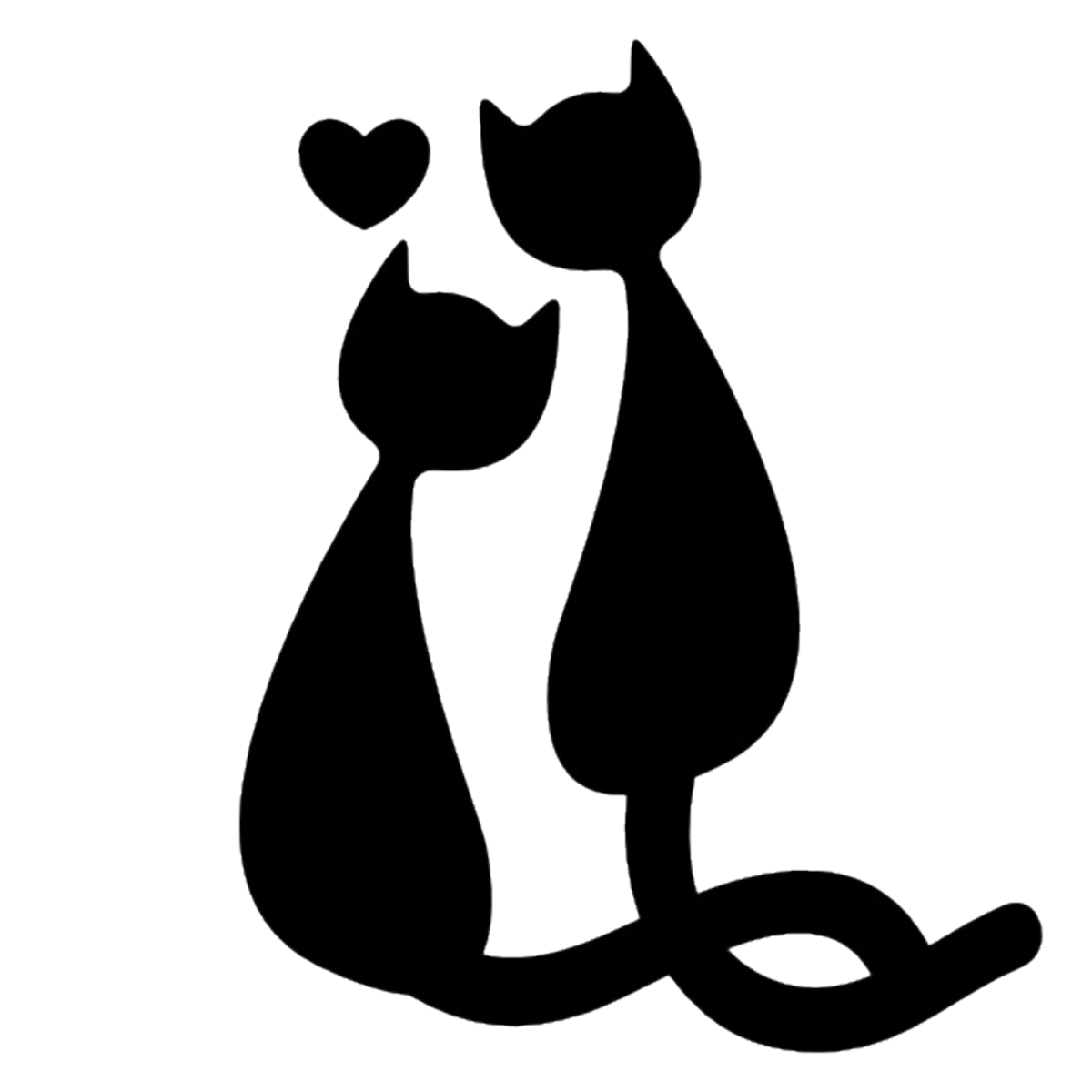 Аппликация силуэт