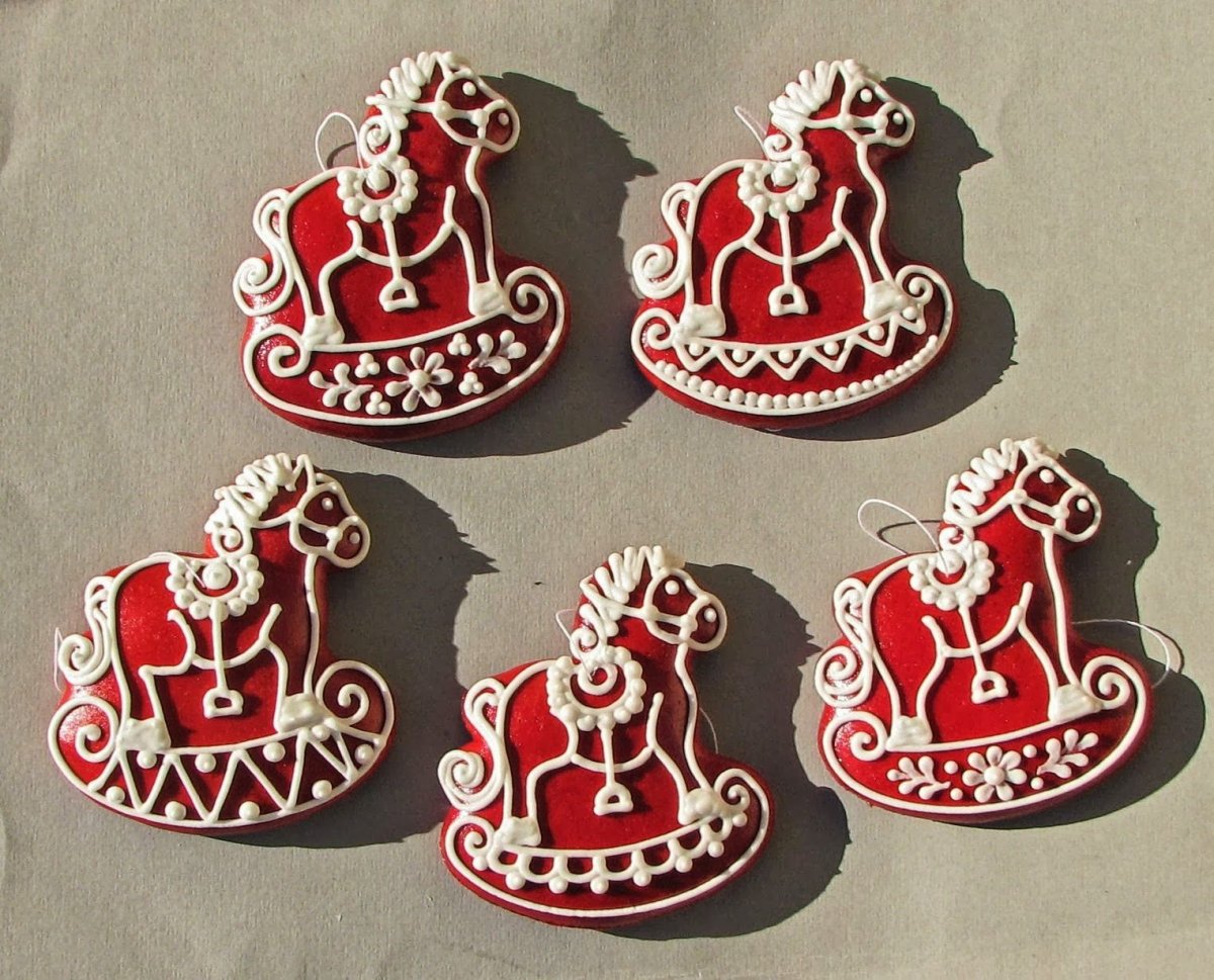 Трафареты для козуль пряников новогодние