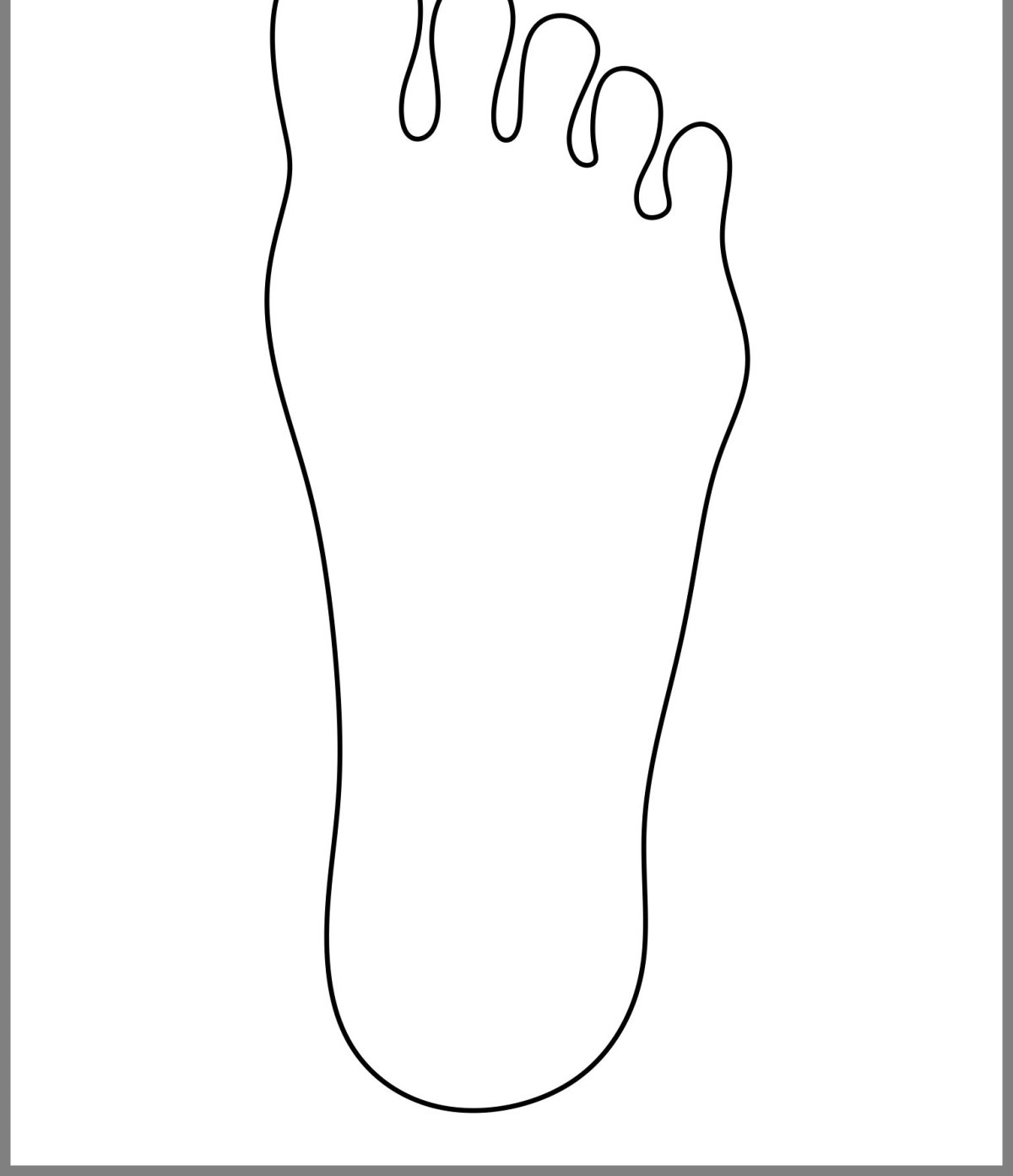 Розовые Отпечатки ножек