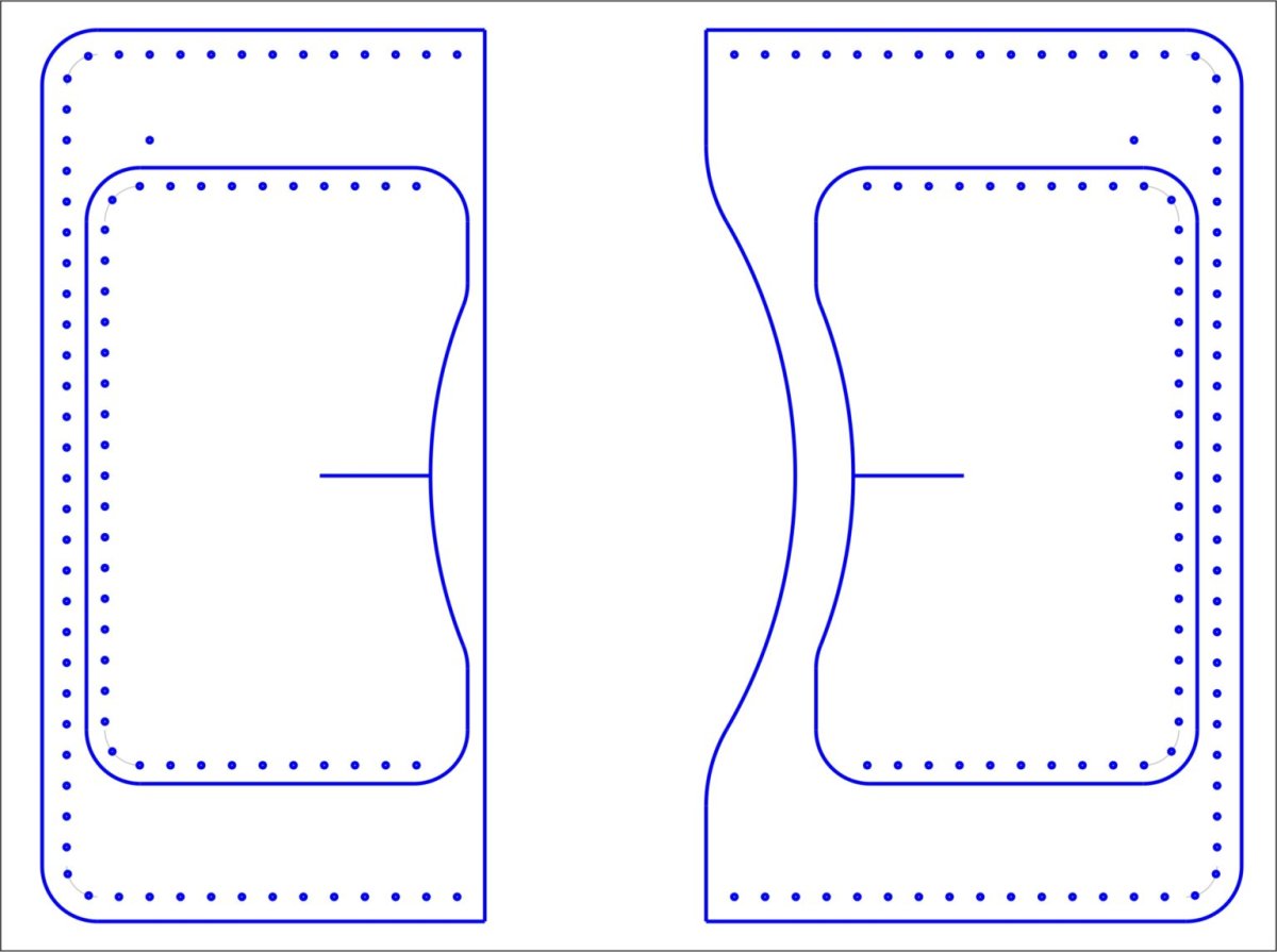 Лекало для кожи