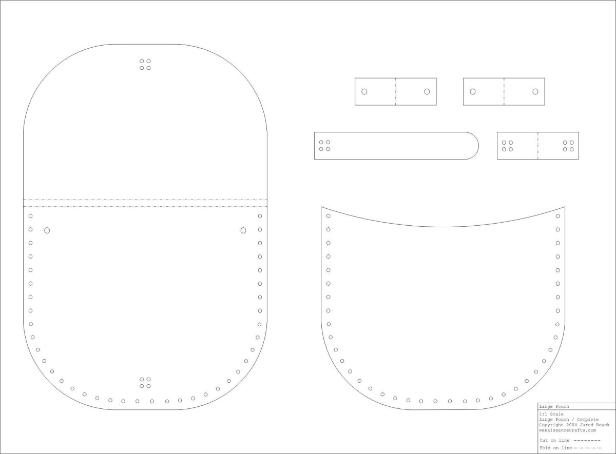 Кошелек из фетра выкройка