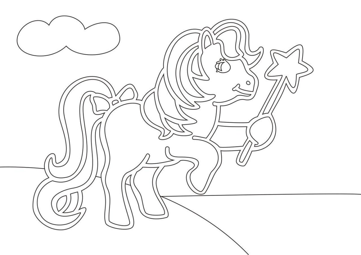 Пони для рисования