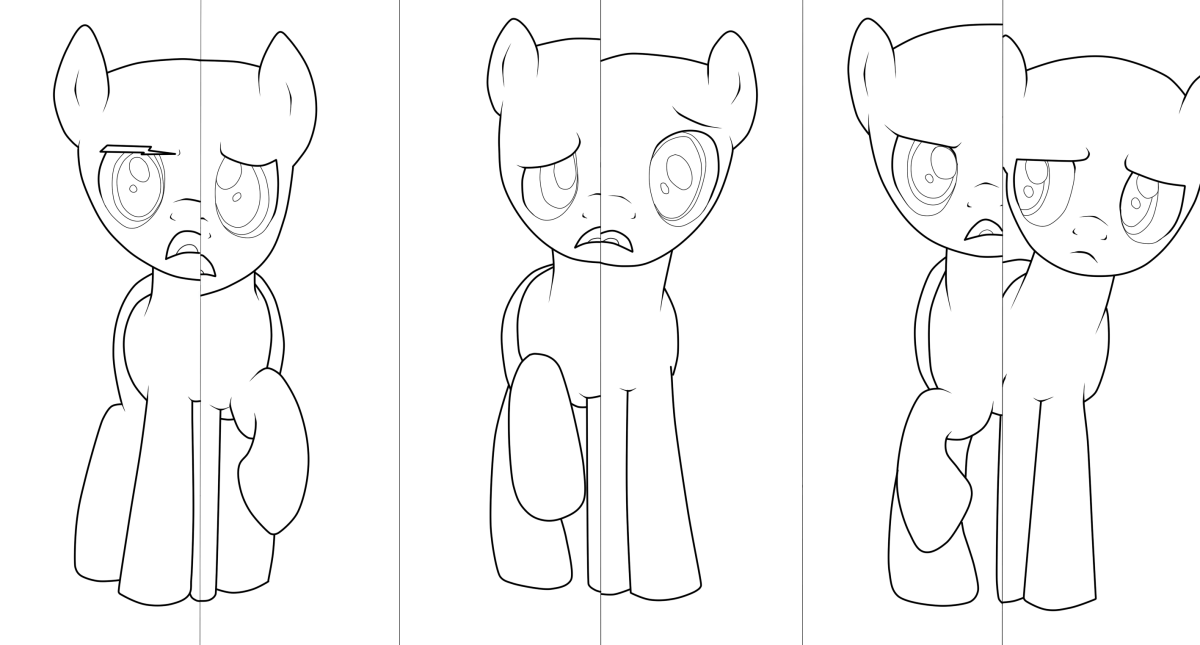 My little Pony трафарет