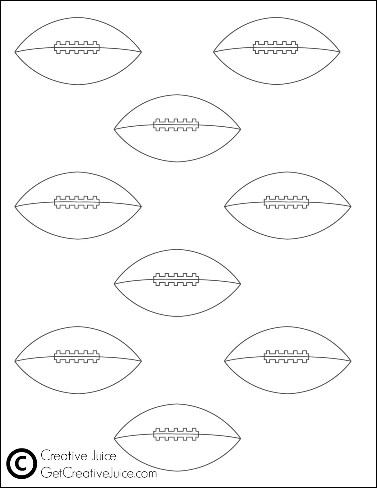 Трафарет для макаронс