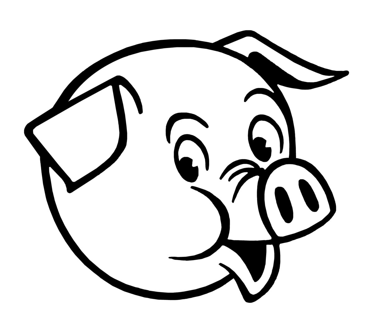 Раскраски маски животных