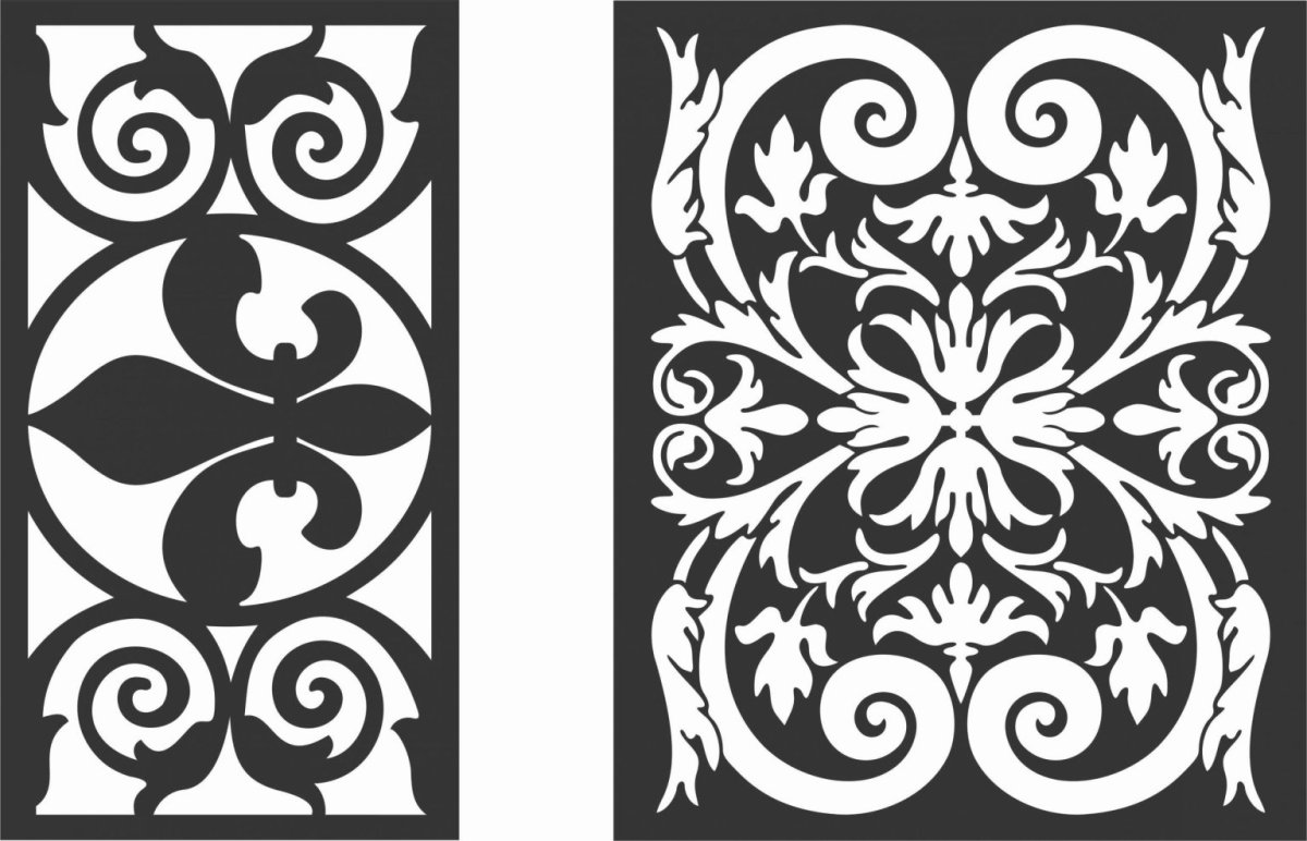 Векторные узоры для ЧПУ 2d