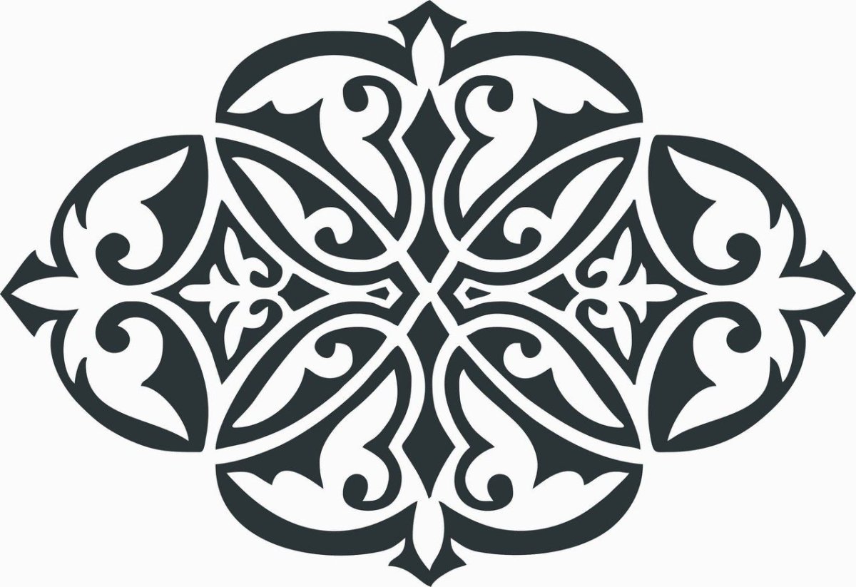 Классический растительный орнамент