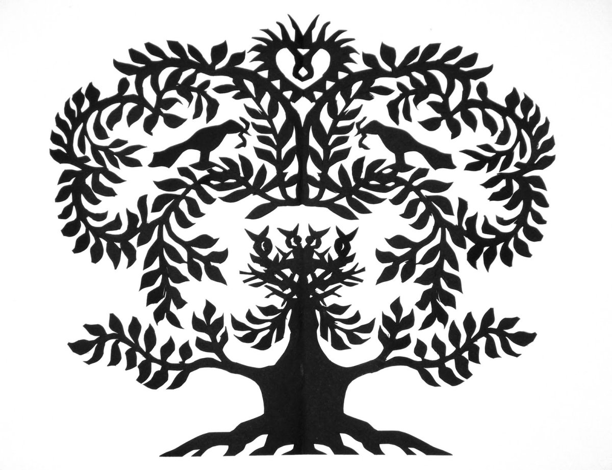 Вытынанка дерево