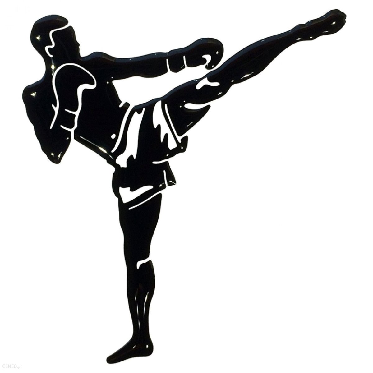 Силуэт боксера