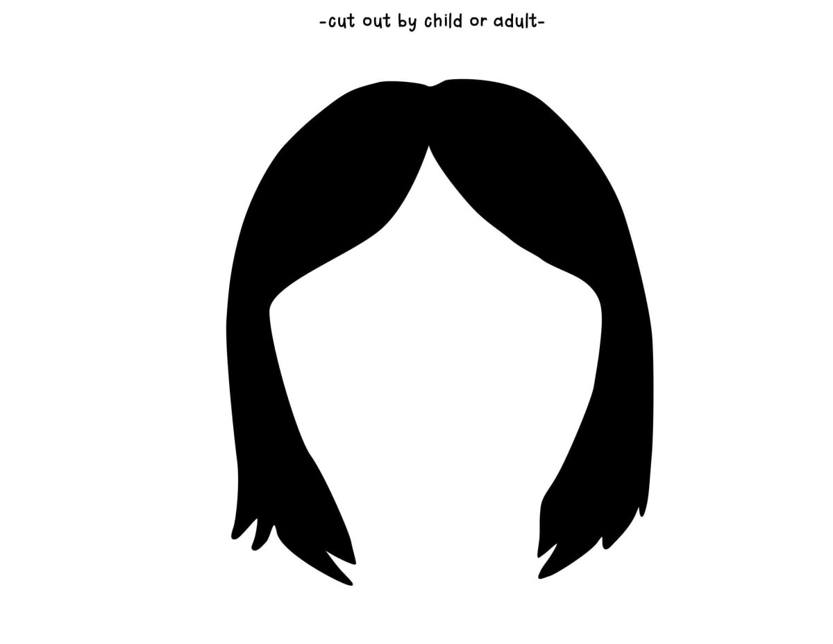 Аппликация волосы